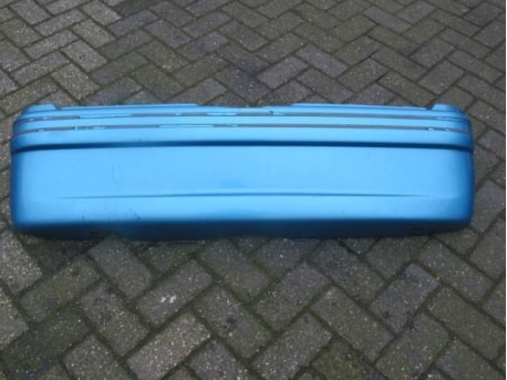 Rear bumper silver (slight damage) Microcar Virgo 3 