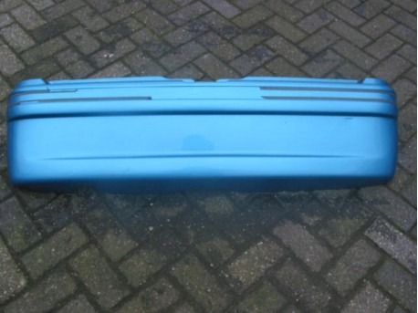 Rear bumper silver (with damage) Microcar Virgo 3 