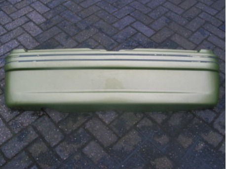 Rear bumper silver (slight damage) Microcar Virgo 3 