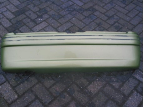 Rear bumper silver (with damage) Microcar Virgo 3 
