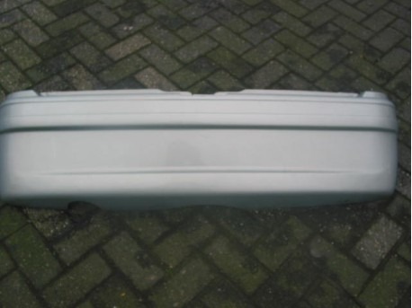 Rear bumper in red (slight damage) Microcar Virgo 1 & 2