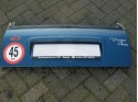 Rear cover dark blue Microcar Virgo 3