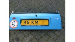 Back cover light blue (light damage) Microcar Virgo 3