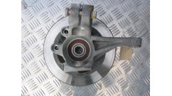 Steering knuckle with brake disc left Microcar & Ligier Due