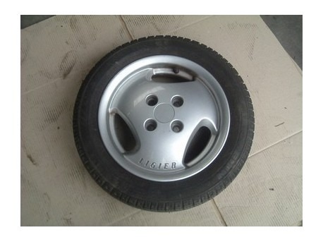 Velg ( Aluminium) met band Ligier Ambra