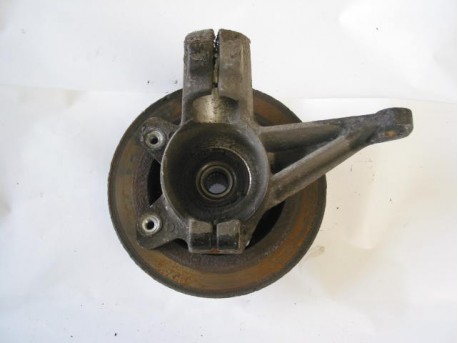 Steering knuckle with brake disc on the right Microcar & Ligier Due