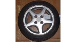 Rim ( Aluminum) with tire JDM Titane