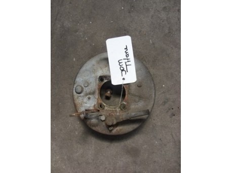 Anchor plate with brake shoes on the right rear JDM Titane