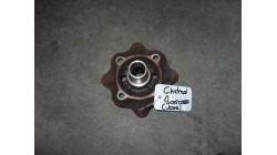 Brake disc with wheel hub L & R JDM Titane