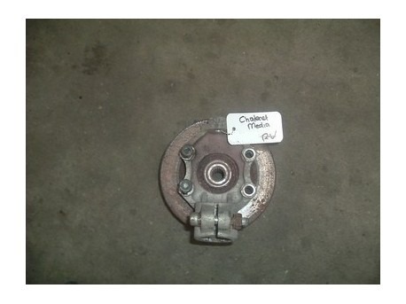 Steering knuckle with brake rotor front right Chatenet Media