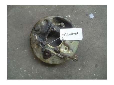 Anchor plate with brake shoes rear Chatenet Barooder