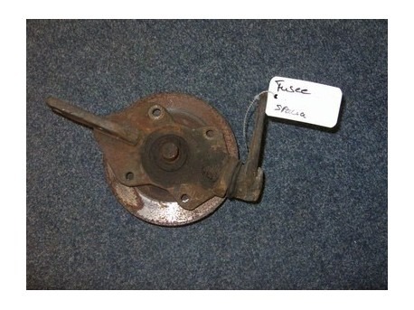 Steering knuckle with brake discs (L, R) Erad Spacia