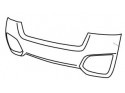 Rear bumper Chatenet CH 28 imitation