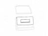 Rear door upper outer plate Aixam 500.4