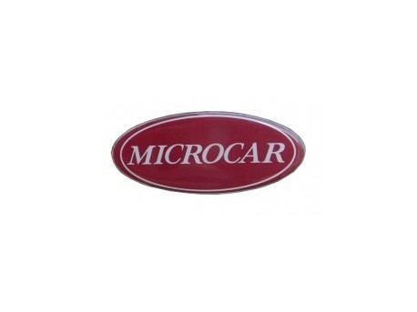 Embleem Microcar MC logo motorkap / achterklep