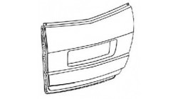 Rear door outer panel Aixam City und Roadline 2008