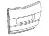 Rear door panel exterior Aixam 721, 741, Crossline