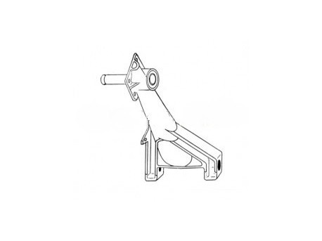 Track control arm wheel suspension rear Aixam