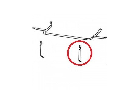 SPURSTANGE rechts koplampfram Aixam 400, 400.4 & 400 Evo