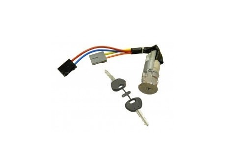 Ignition switch + door locks Aixam (including 2 keys)