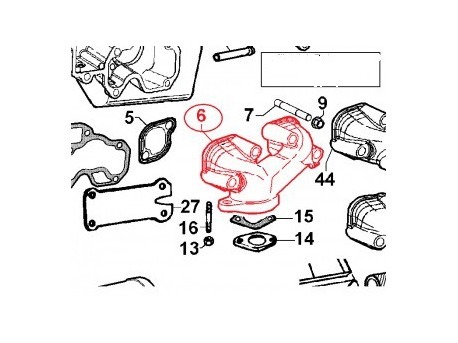 Exhaust Manifold Lombardini