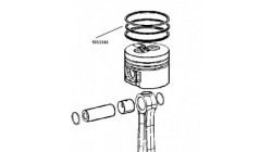 O-ring Nockenwelle Schwungrad Seite Lombardini