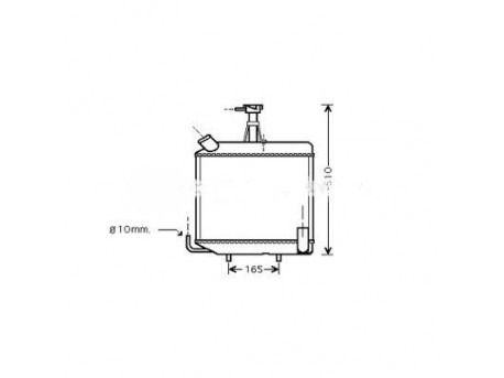 Ligier Ambra radiateur