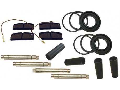 Aixam front brake overhaul kit ist komplett