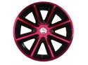 Alloy Aixam GTO rims red / black 8 spoke