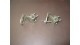 Hinges set L & R (door) Microcar & Ligier Due