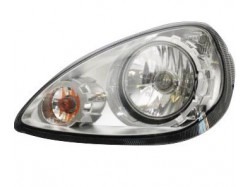 Headlight imitation links Microcar MGO Brommobiel