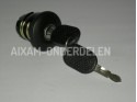 Fuel tank cap + lock Aixam