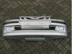 Front bumper silver (damage) Microcar Virgo 3