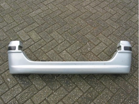 Achterbumper zilver (beschadigd) Microcar virgo 3 Pratic