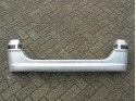 Rear bumper silver (damaged) Microcar virgo 3 Pratic