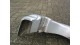 Rear bumper silver (damaged) Microcar virgo 3 Pratic