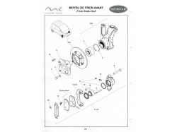 Front brake hub