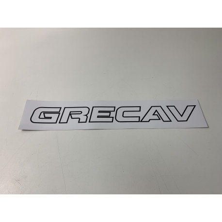 Voorbumper sticker Grecav