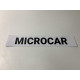 Voorbumper sticker Microcar