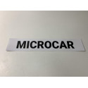 Voorbumper sticker Microcar