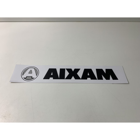 Voorbumper sticker Aixam