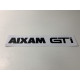 Voorbumper sticker Aixam