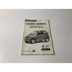 Onderhouds / instructieboekje Ligier Ambra