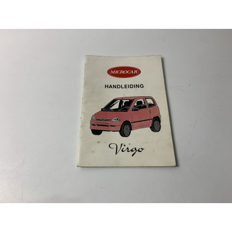 Onderhouds / instructieboekje Microcar Virgo 3