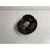 Anchor plate with brake shoes left behind Aixam 400 Evo