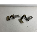 Anchor plate with brake shoes left behind Ligier Ambra