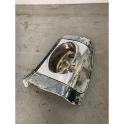 Achterlicht afdekkap chrom links Casalini M10