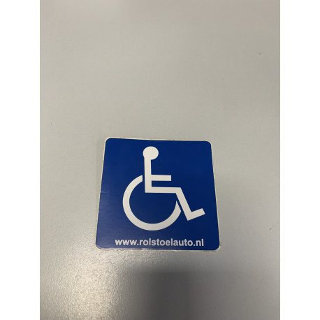 45 KM Sticker brommobiel (10cm)