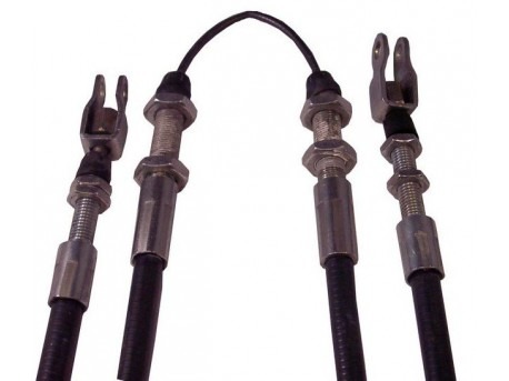 Parking brake lead JDM Titane (with drum brake)