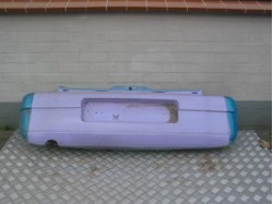 Rear bumper purple Aixam 540